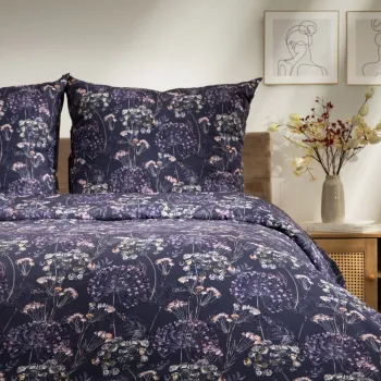 Lenjerie de pat King Size, Lorret, Homla, 3 piese, 200x220 cm, microfibra din poliester, multicolor imagine