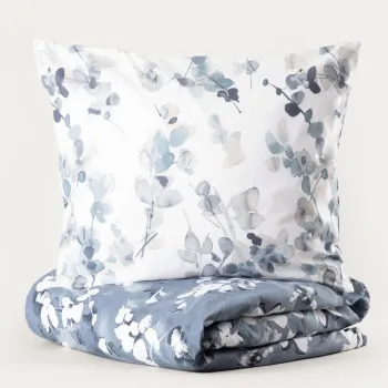 Lenjerie de pat King Size, Nerina, Homla, 3 piese, 200x220 cm, bumbac, multicolor imagine