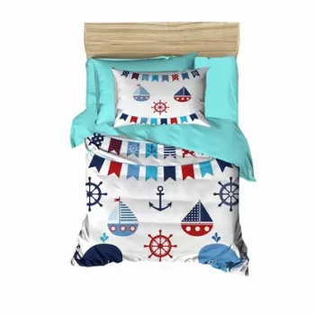 Lenjerie de pat pentru copii, PH113, Pearl Home, Bumbac imagine