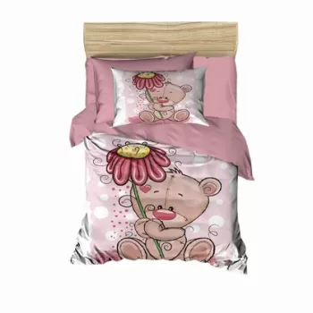 Lenjerie de pat pentru copii, PH119, Pearl Home, Bumbac imagine