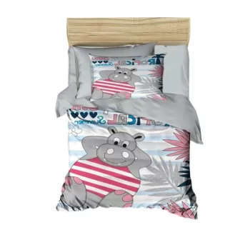 Lenjerie de pat pentru copii, PH124, Pearl Home, Bumbac imagine