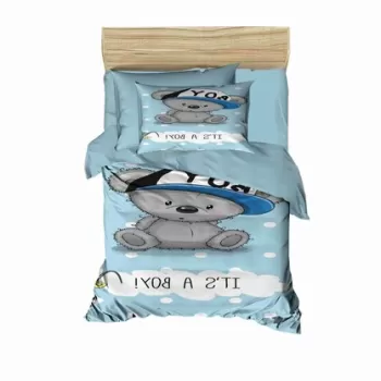 Lenjerie de pat pentru copii, PH13, Pearl Home, Bumbac imagine