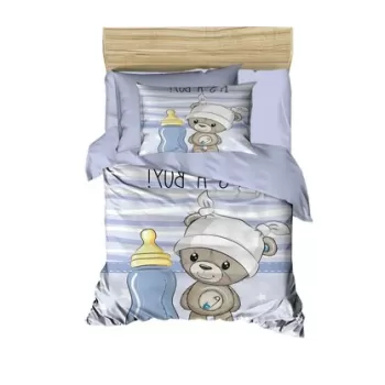 Lenjerie de pat pentru copii, PH137, Pearl Home, Bumbac imagine