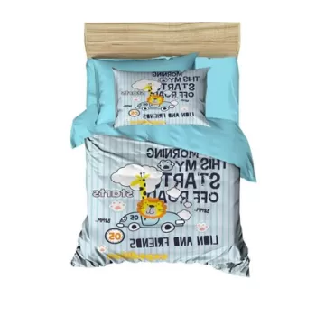 Lenjerie de pat pentru copii, PH138, Pearl Home, Bumbac imagine