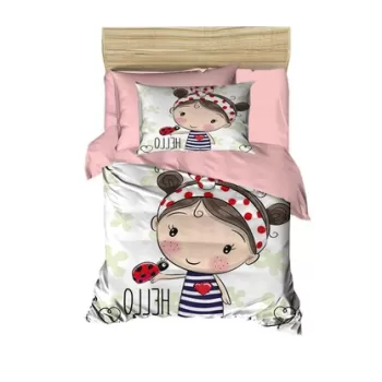 Lenjerie de pat pentru copii, PH142, Pearl Home, Bumbac imagine