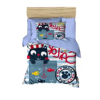 Lenjerie de pat pentru copii, PH146, Pearl Home, Bumbac imagine