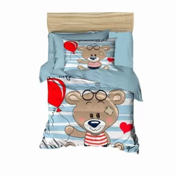 Lenjerie de pat pentru copii, PH15, Pearl Home, Bumbac imagine