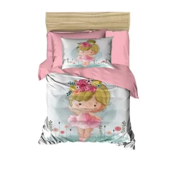 Lenjerie de pat pentru copii, PH157, Pearl Home, Bumbac imagine