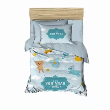 Lenjerie de pat pentru copii, PH16, Pearl Home, Bumbac imagine