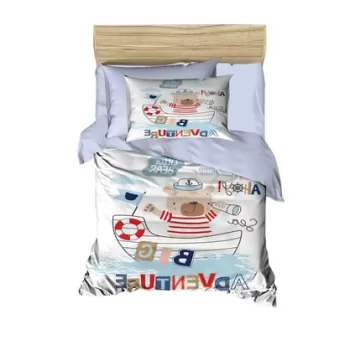 Lenjerie de pat pentru copii, PH166, Pearl Home, Bumbac imagine