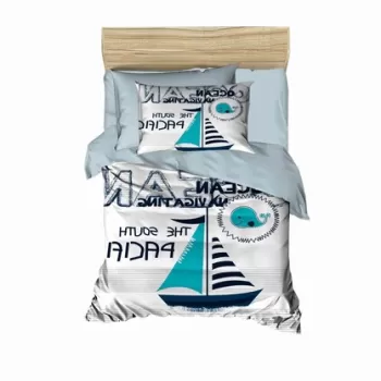 Lenjerie de pat pentru copii, PH17, Pearl Home, Bumbac imagine