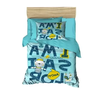 Lenjerie de pat pentru copii, PH196, Pearl Home, Bumbac imagine