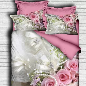 Lenjerie de pat pentru o persoana, 106, Pearl Home, Bumbac imagine