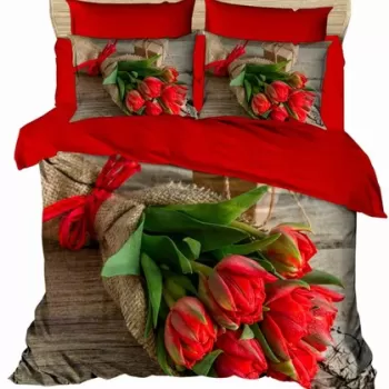 Lenjerie de pat pentru o persoana, 190, Pearl Home, Bumbac imagine