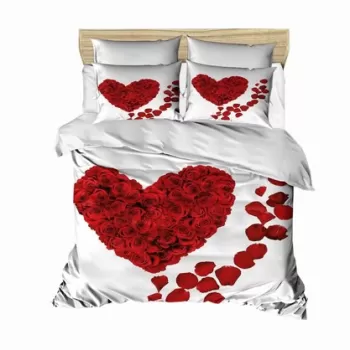 Lenjerie de pat pentru o persoana, 199, Pearl Home, Bumbac imagine