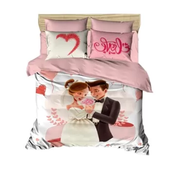 Lenjerie de pat pentru o persoana, 214, Pearl Home, Bumbac imagine