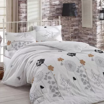 Lenjerie de pat pentru o persoana, Atlantis, Eponj Home, 65% Bumbac/35% Poliester imagine