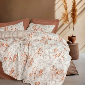 Lenjerie de pat pentru o persoana (FR), L'essentiel Maison, Lamina, Scortisoara imagine