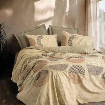 Lenjerie de pat pentru o persoana (FR), L'essentiel Maison, Moona, Maro imagine