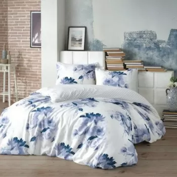 Lenjerie de pat pentru o persoana (FR), Servet, Pearl Home, Bumbac Ranforce imagine