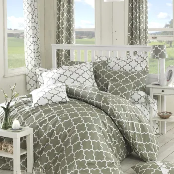 Lenjerie de pat pentru o persoana, Madalyon, Pearl Home, Bumbac Ranforce imagine