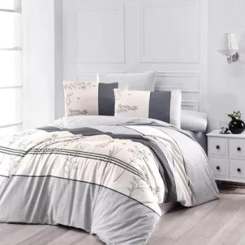 Lenjerie de pat pentru o persoana, Pine, Life Style, Bumbac Ranforce imagine