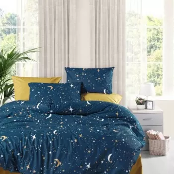 Lenjerie de pat pentru o persoana Single XL (DE), Sky, Life Style, Bumbac Ranforce imagine