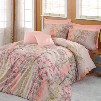 Lenjerie de pat pentru o persoana, Urla, Eponj Home, 65% Bumbac/35% Poliester imagine