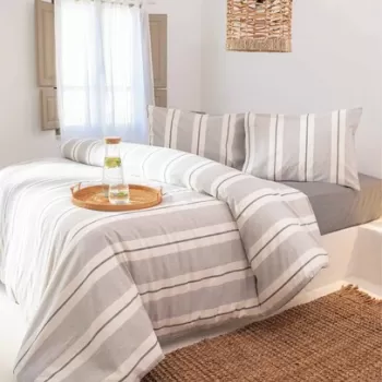 Lenjerie de pat pentru o persoana, Viento, Elliott, 50% Bumbac/50% Poliester imagine