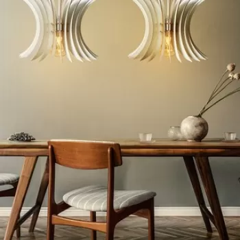 Lustra 2 piese, 148, FullHouse, 26.5 x 55 cm, 1 x E27, 60W, alb imagine