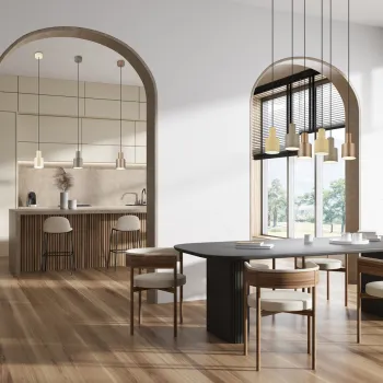 Lustra Agudo, TRIO, 12x150 cm, 10W, 1x E27, metal, taupe imagine