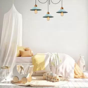 Lustra, Alby, 525NOR1260, Metal, Turcoaz imagine