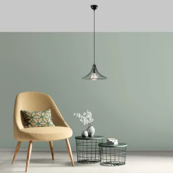 Lustra, Alby, 525NOR1591, Fier, Negru imagine