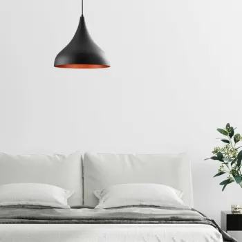 Lustra, Alby, 525NOR1641, Metal, Negru imagine