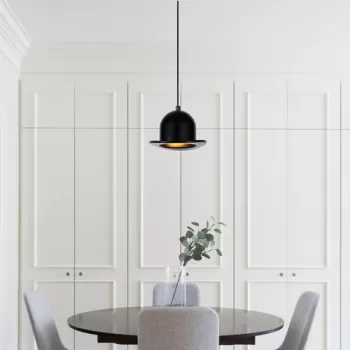 Lustra, Alby, 527ABY1698, Metal, Negru imagine