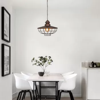 Lustra, Alby, 527ABY1744, Metal, Maro inchis imagine