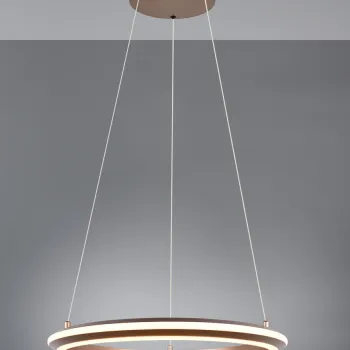 Lustra Amador, TRIO, 45x150 cm, 34W, 1x SMD, metal, aramiu imagine