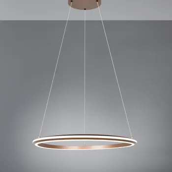 Lustra Amador, TRIO, 75x150 cm, 48W, 1x SMD, metal, aramiu imagine