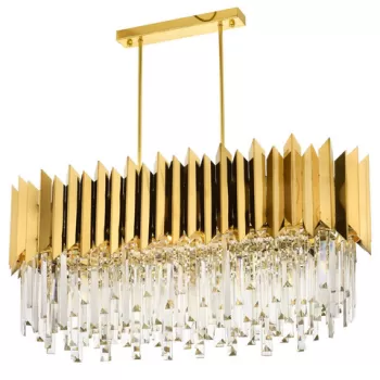 Lustra, Aurora, 301AUR1172, Metal, Auriu imagine