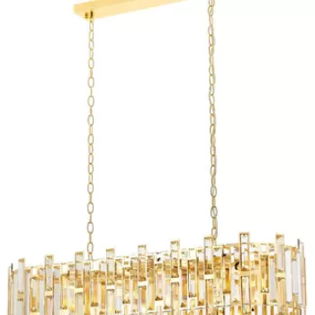 Lustra, Aurora, 301AUR1265, Metal, Auriu imagine