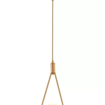 Lustra, Av-4316-1S, Aurora, 20 x 120 cm, 1 x G9, 60W, auriu imagine