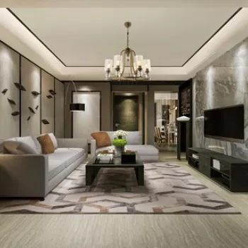 Lustra, Avonni, 683AVN1116, Metal, Maro antichizat imagine