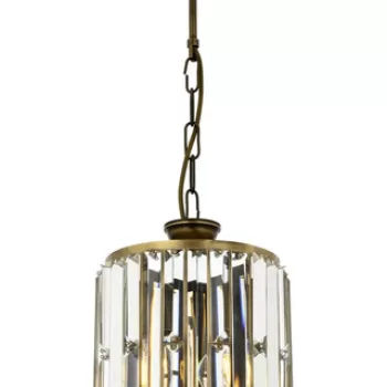 Lustra, Avonni, 683AVN1165, Metal, Maro antichizat imagine