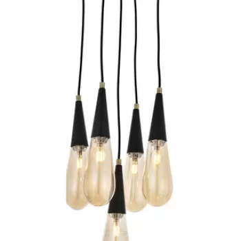 Lustra, Avonni, 683AVN1180, Metal, Maro antichizat imagine