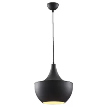 Lustra, Avonni, 683AVN1389, Metal, Negru imagine