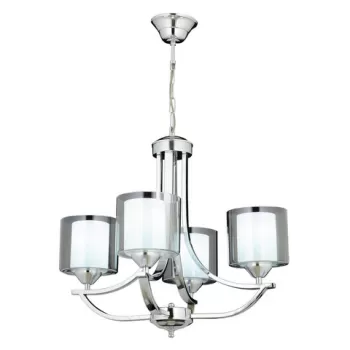 Lustra, Avonni, 683AVN1432, Metal, Crom imagine