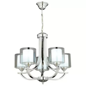 Lustra, Avonni, 683AVN1434, Metal, Crom imagine