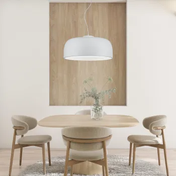 Lustra Baron, TRIO, 52x150 cm, 40W, 4x E27, metal, alb mat imagine