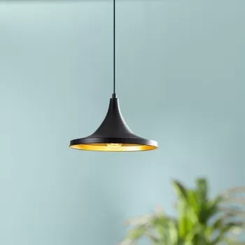 Lustra, Berceste - 193BLACK-S, Sheen, 30 x 30 x 113 cm, 1 x E27, 40W, negru imagine