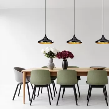 Lustra, Berceste - 207-S, Sheen, 35 x 35 x 116 cm, 1 x E27, 40W, negru imagine